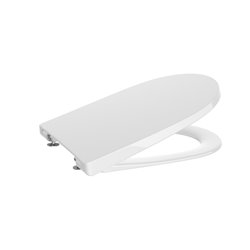Abattant bidet Ona Frein de chute 36x36 cm Blanc Brillant
