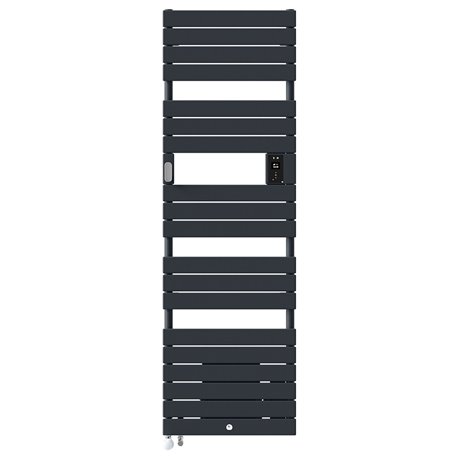 Sèche serviette mixte Riviera 2 1000+1000 Watts, Gris Ardoise
