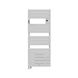 Sèche serviette mixte Riviera 2 1000+1000 Watts, Blanc Satin