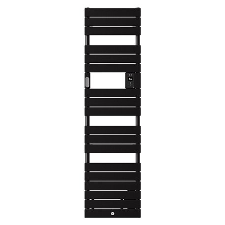 Sèche serviette électrique Riviera 2 Étroit 750 Watts, Noir Carbone