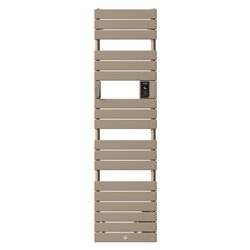 Sèche serviette électrique Riviera 2 Étroit 750+1000 Watts, Brun Sable