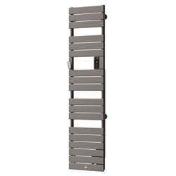 Sèche serviette électrique Riviera 2 Étroit 500+1000 Watts, Gris Roche
