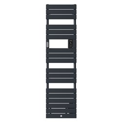 Sèche serviette électrique Riviera 2 Étroit 500 Watts, Gris Ardoise