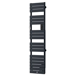 Sèche serviette électrique Riviera 2 Étroit 500 Watts, Gris Ardoise