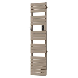 Sèche serviette électrique Riviera 2 Étroit 500 Watts, Brun Sable