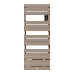 Sèche serviette électrique Riviera 2 500+1000 Watts, Brun Sable