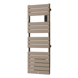Sèche serviette électrique Riviera 2 1000+1000 Watts, Brun Sable