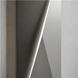 Radiateur rayonnant Polygon 750 Watts Vertical, Monochrome