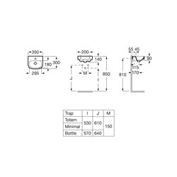 Lave-mains Debba 35x30 cm 