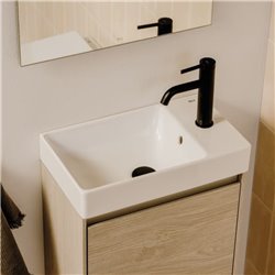 Lave-mains Ona Blanc Brillant 45x26 cm
