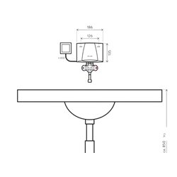 Chauffe-eau M4-O 1500-17114, 2.5 Litres