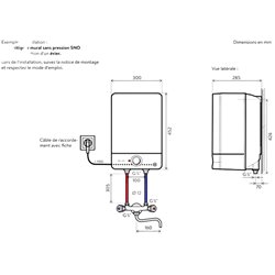 Chauffe-eau S 15-O 4100-41153, 15 Litres