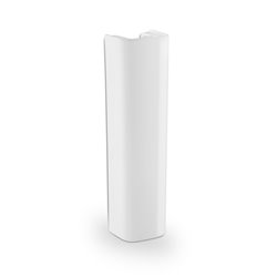 Colonne The Gap pour lavabo, 19x15 cm, blanc mat