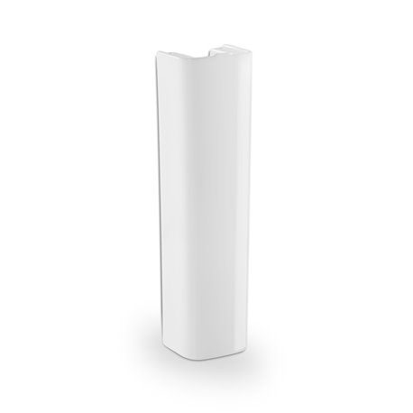 Colonne The Gap pour lavabo, 19x15 cm, blanc mat