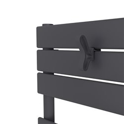 Patère papillon 850214 Graphite
