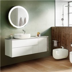 Lavabo Beyond 455x455x160 mm Blanc Brillant