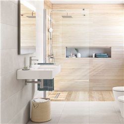 Lavabo Inspira Unik 100x49x12 cm Blanc brillant