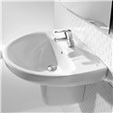 Lavabo Victoria 56x46x19,5 cm Blanc brillant