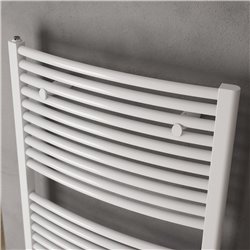 Sèche serviette eau chaude Venus 612 Watts, Robinetterie standard