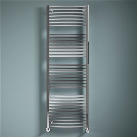 Sèche serviette eau chaude Venus Chromé 783 Watts, Robinetterie standard