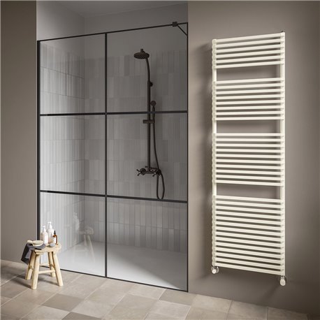 Sèche serviette eau chaude Net 660 Watts, Central