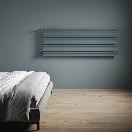 Radiateur eau chaude Piano Horizontal Simple 931 Watts, Hauteur 456 mm Simple