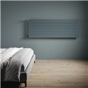 Radiateur eau chaude Piano Horizontal Simple 358 Watts, Hauteur 456 mm Simple