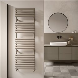 Ledph Seche Serviette Fluide Convient pour Salle de Bain, Radiateur Seche  Serviette Horizontale Electrique Salle de Bain, Alliage D'Aluminium Seche  Serviette Electrique Soufflant, 45x72cm, 150w,Noir : : Cuisine et  Maison