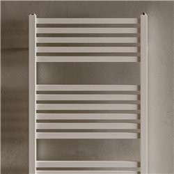 Sèche serviette eau chaude Quadré 50 mm 834 Watts, Entraxe 50 mm