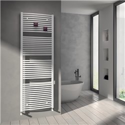 Sèche serviette eau chaude Venus 50 mm 792 Watts, Robinetterie centrale