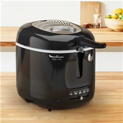 Friteuse Mega XXL 2 kg de frites  AM480870 1800 Watts noir