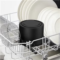 Friteuse Mega XXL 2 kg de frites  AM480870 1800 Watts noir