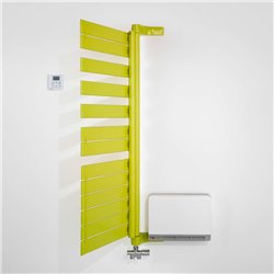 Sèche serviette eau chaude Régate Twist +Air XRR-IFS 429+1000 Watts, Gauche