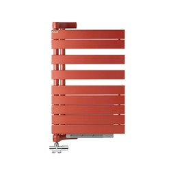 Sèche serviette eau chaude Régate Twist +Air XRR-IFS 809+1000 Watts, Gauche