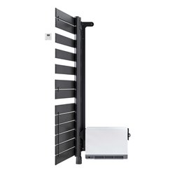 Sèche serviette électrique Régate Twist +Air TXCL-IFS 750+1000 Watts, Gauche