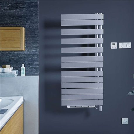 Sèche serviette électrique Régate Twist +Air TXCR-IFS 1000+1000 Watts, Droite