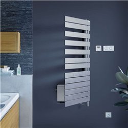 Sèche serviette électrique Régate Twist +Air TXCR-IFS 1000+1000 Watts, Droite