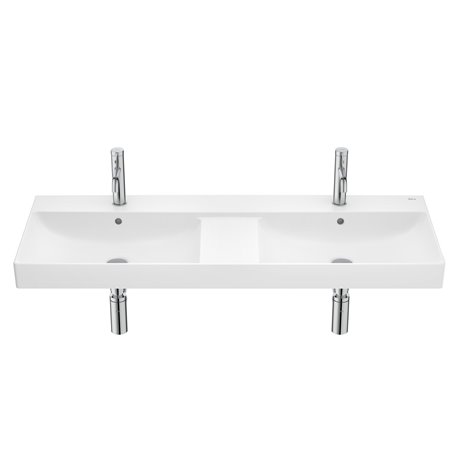Lavabo Ona 120x46 cm Blanc Mat