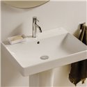 Lavabo Ona 60x46 cm Blanc Brillant