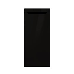 Sèche serviette électrique Zenia AZNR 225+1000 Watts, Droite Noir