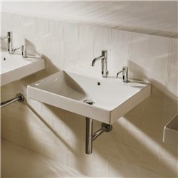 Lavabo Ona 55x46 cm Blanc Mat