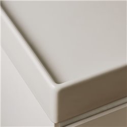 Lavabo Ona 60x36 cm Blanc Brillant