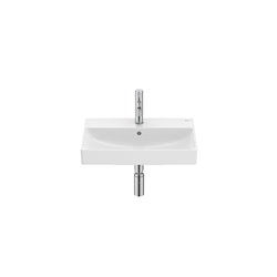 Lavabo Ona 55x36 cm Blanc Brillant