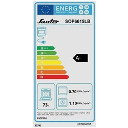 Four encastrable pyrolyse Sauter 73L 60cml - SOP6615LB