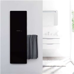 Sèche serviette électrique Versus VSB 600 Watts, Noir