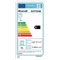 Four pyrolyse BOP7534B 73 Litres Multifonction