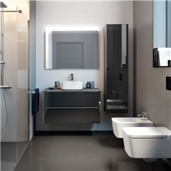 Vasque Inspira Square 37x37 cm Blanc Brillant