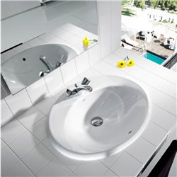 Vasque Java 56x47,5 cm Blanc brillant
