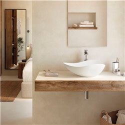 Vasque Ohtake 54x37,5 cm Blanc brillant