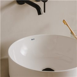 Vasque Ona Ø37 cm Blanc brillant